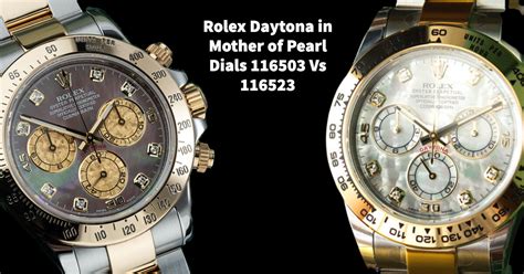 genuine rolex daytona 116523|rolex 116503 vs 116523.